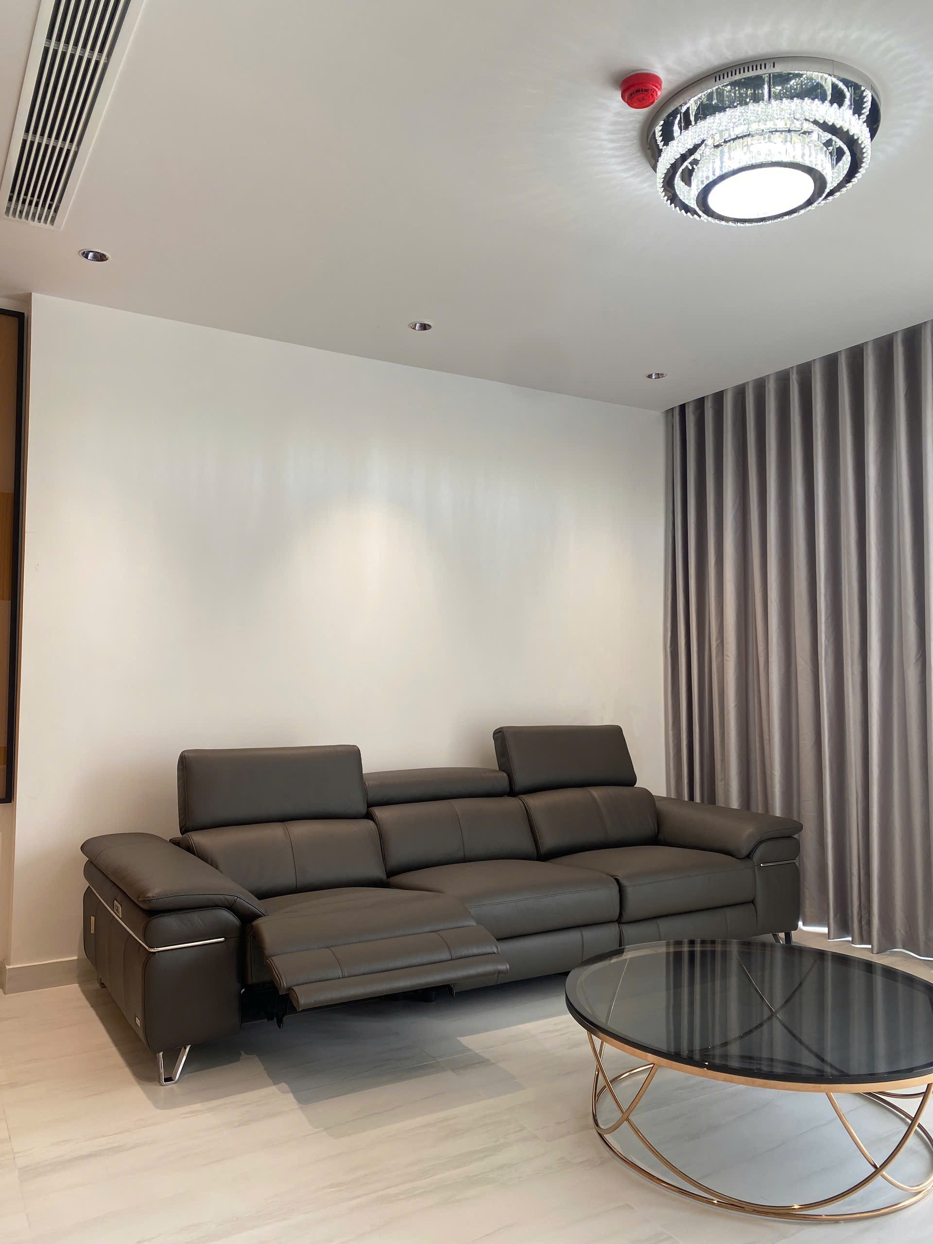 Sofa da Malaysia: Sofa thư giãn điện 1183 góc 2