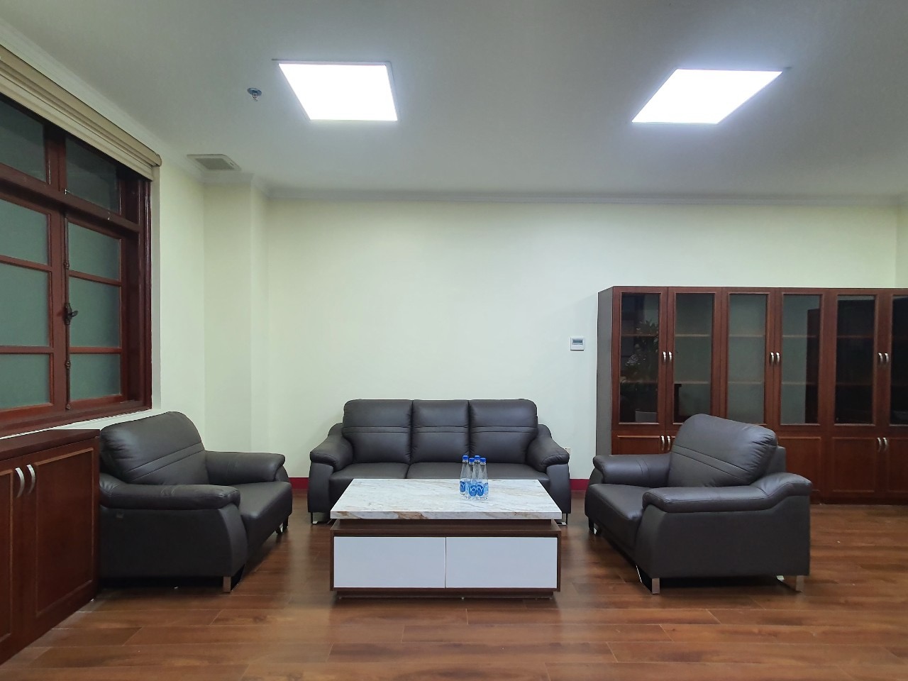 Sofa da Malaysia: Bộ rời KH184 góc 2