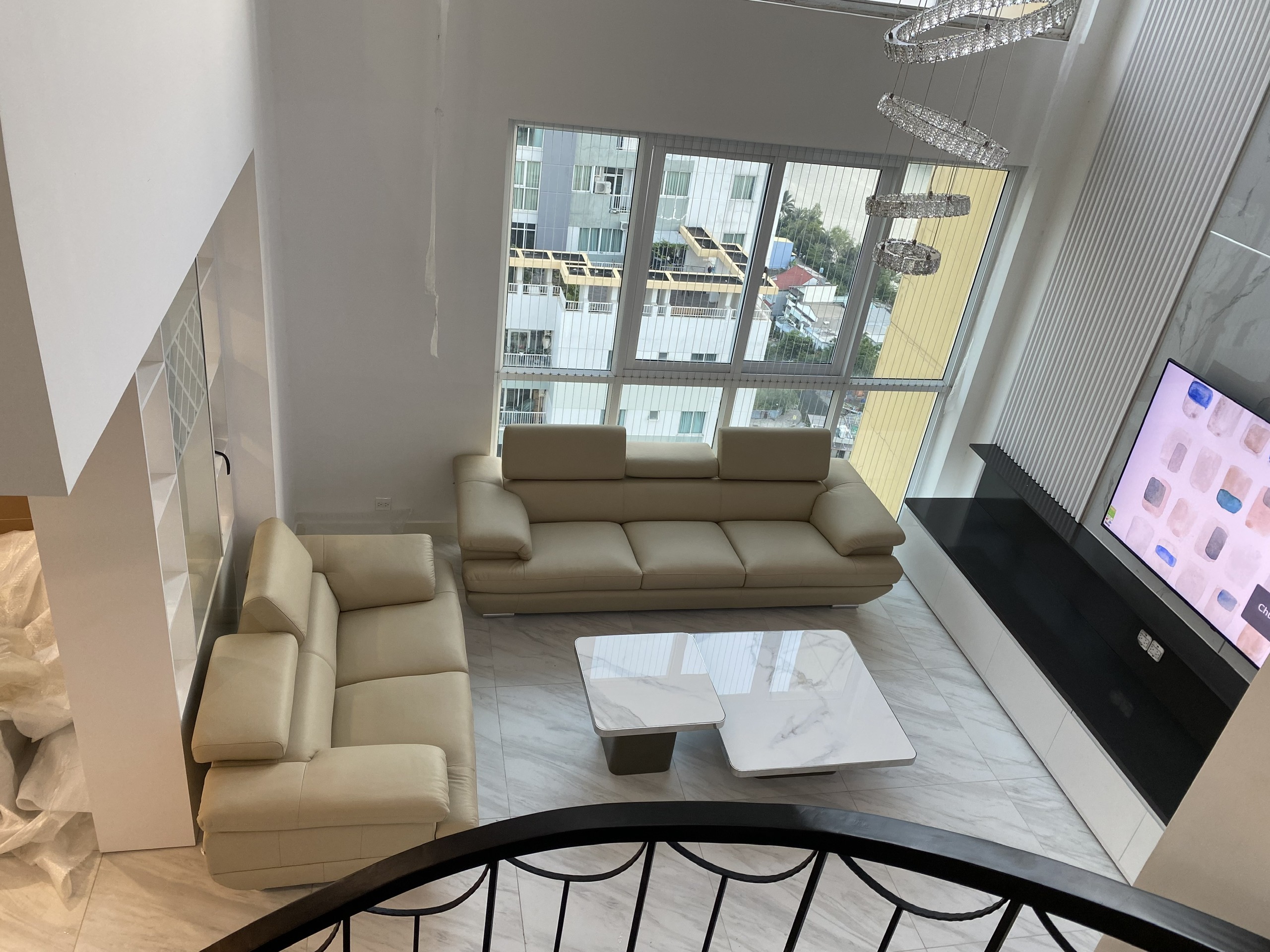 Sofa da Malaysia: Bộ rời 9038 góc 7
