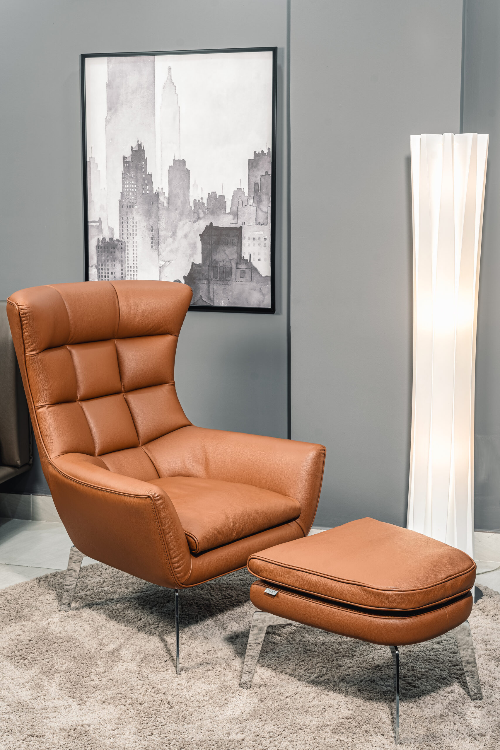 Ghế da thư giãn Jacob 1004 góc 6