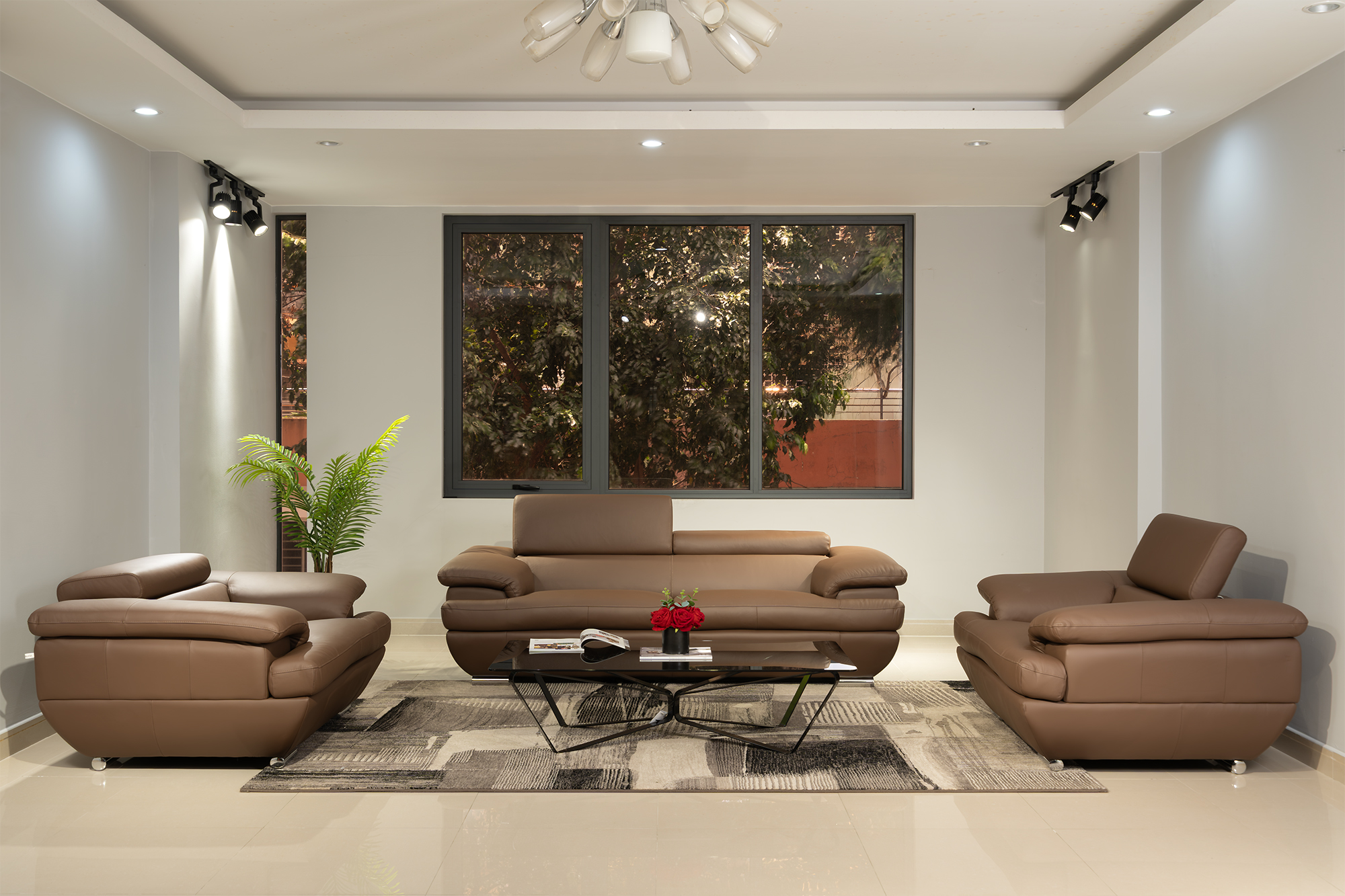 Concept Sofa bộ rời 9038 (Malaysia) kết hợp Thảm Italia và Bàn trà Loop (Italia) góc 5
