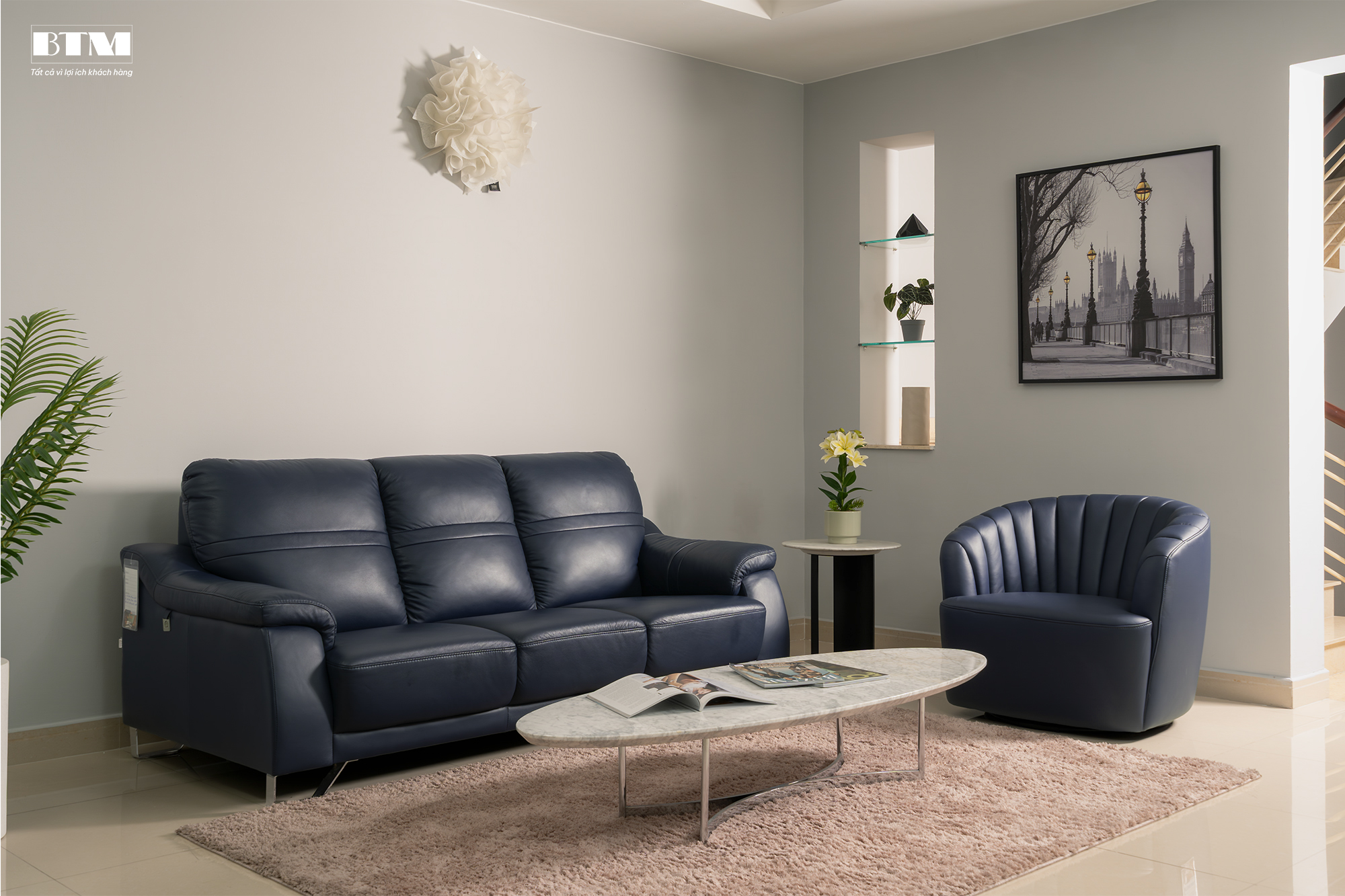 Sofa da Malaysia: Băng 3S KH184 góc 6