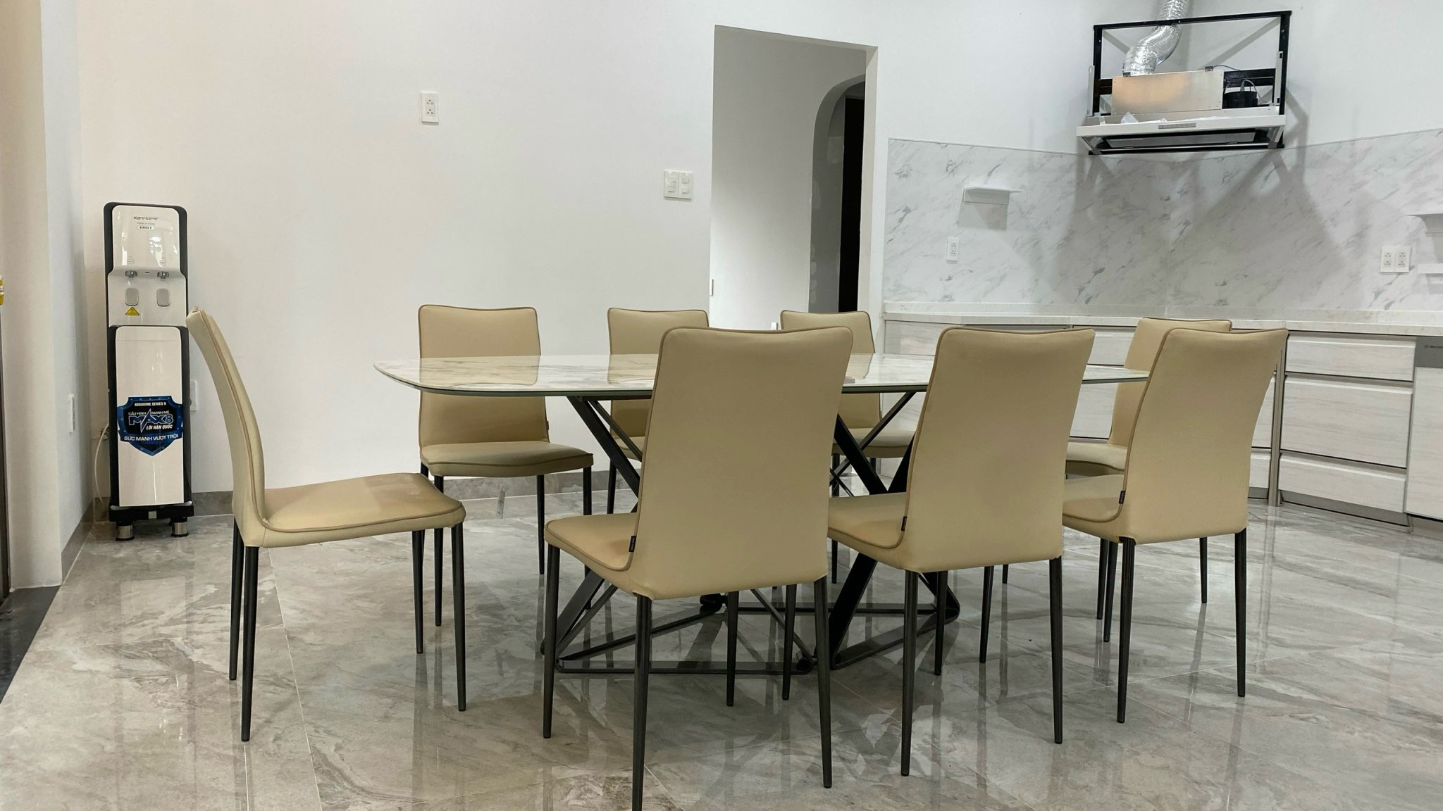 Ghế ăn da Italia Nata góc 4