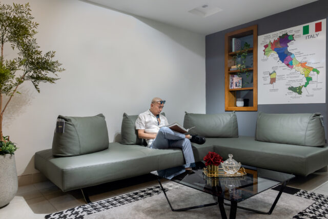 Sofa da Italia: Bộ góc Le Freak góc 2